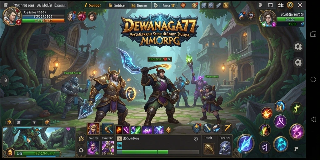 Tampilan gameplay DEWANAGA77 yang menegangkan dan penuh aksi.