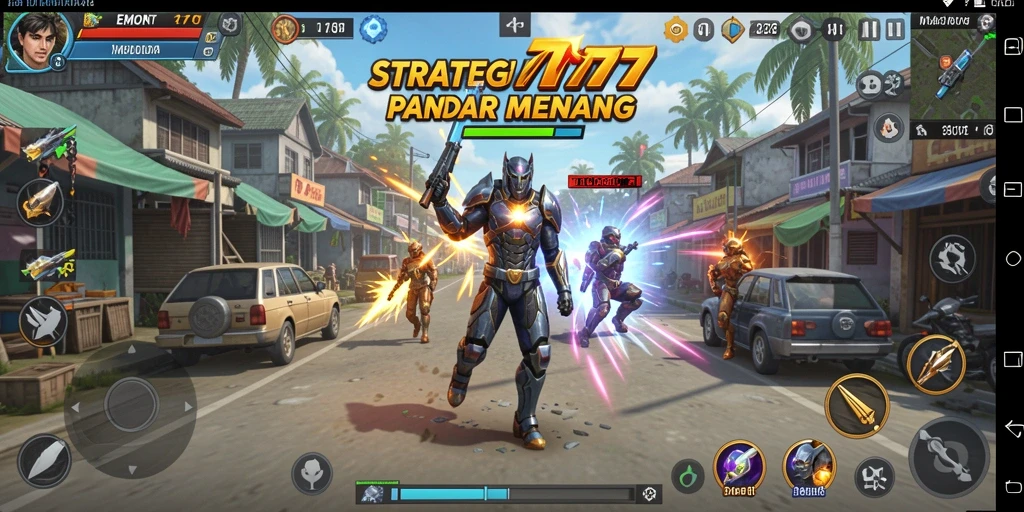 Tampilan gameplay seru dalam EMON777 yang penuh strategi.