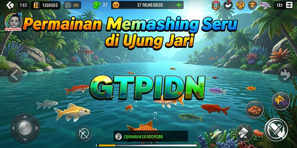 Tangkapan ikan besar dalam GTPIDN saat bermain.