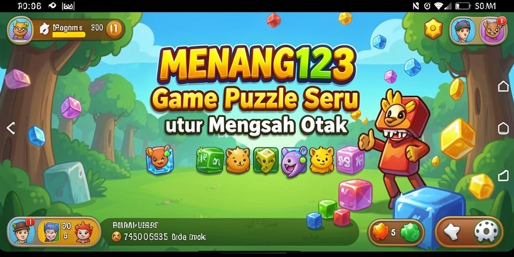 Tampilan gameplay menarik dari MENANG123 yang penuh teka-teki.