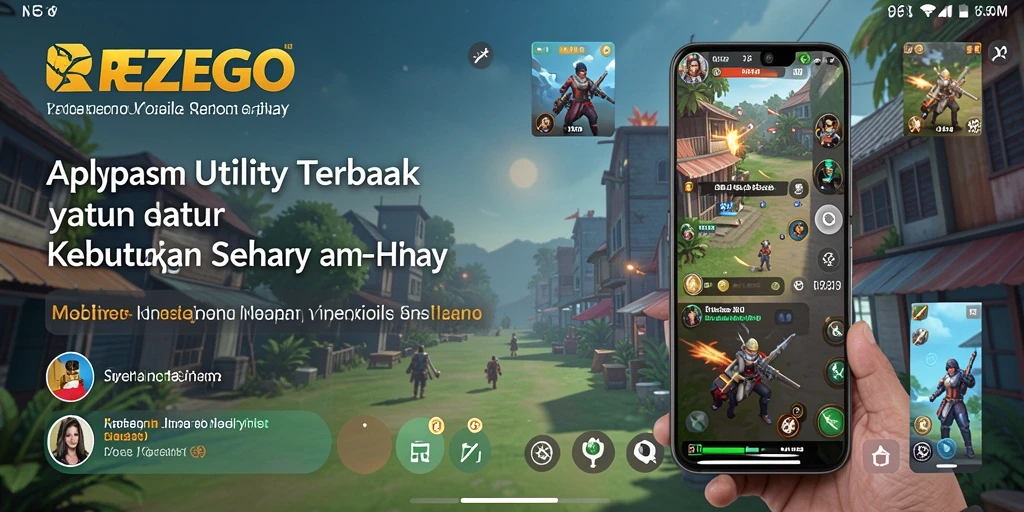 Screenshot utama <strong>REZEGO</strong> menampilkan antarmuka pengguna yang intuitif dan fitur-fitur utama.