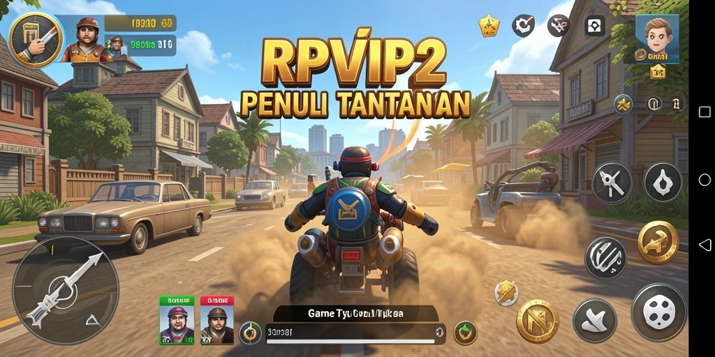 Gameplay RPVIP2 yang menarik dan strategis sebagai game Tycoon.